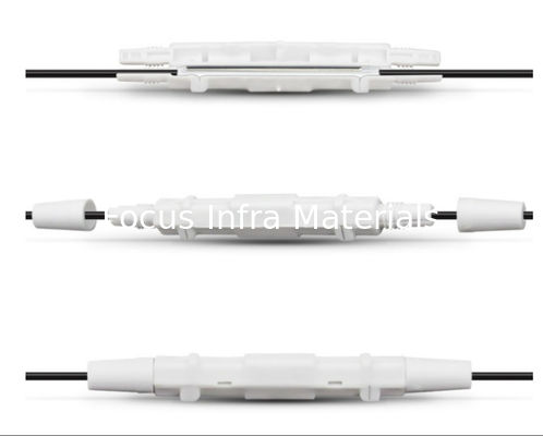 ABS FTTH Fiber Optic Fusion Protection Round Box Protecting Optical Fiber