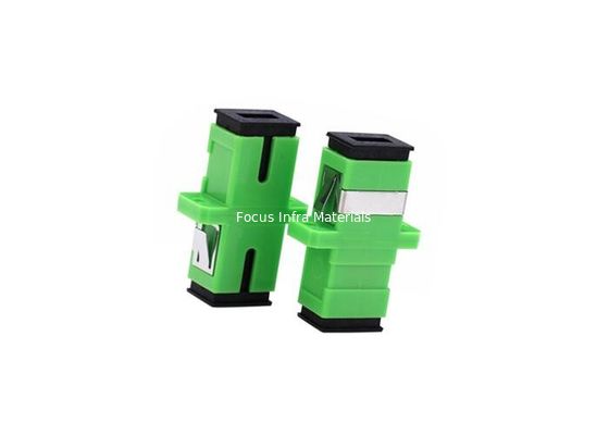 FTTA LANs CATV Fiber Optic Adapters APC With Flange OEM