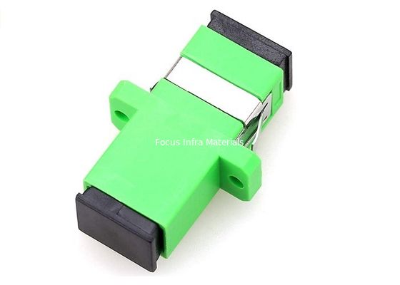 FTTA LANs CATV Fiber Optic Adapters APC With Flange OEM