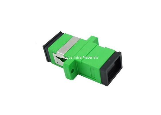 FTTA LANs CATV Fiber Optic Adapters APC With Flange OEM