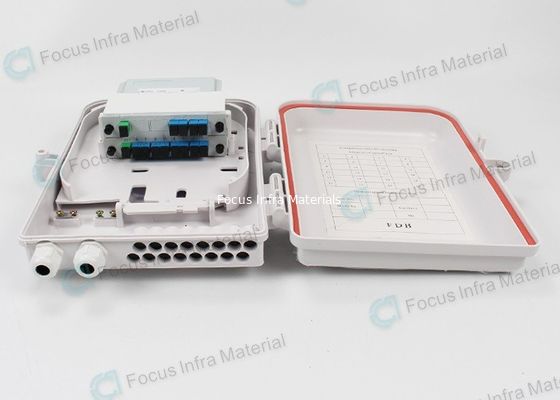 FTTH ABS 16 Core Fiber Optic Distribution Box 1.3kg OEM Focus Infra