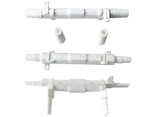 ABS Round Fiber Optic Cable Protection Box Drop Cable Wire Connection Protect