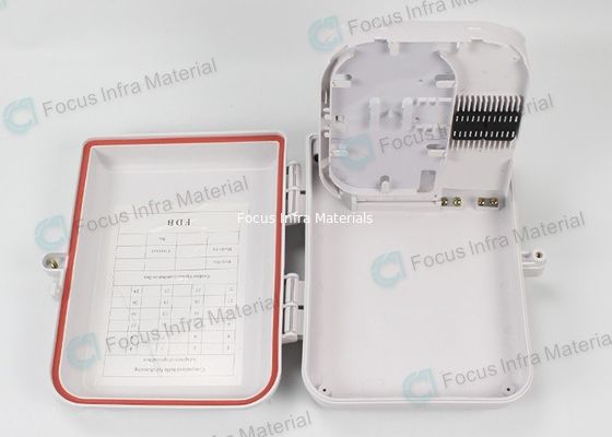 FTTH ABS 16 Core Fiber Optic Distribution Box 1.3kg OEM Focus Infra