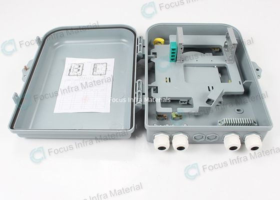 Focus Infra ABS Outdoor Fiber Distribution Box 16 Port 1pcs 1X16 LGX