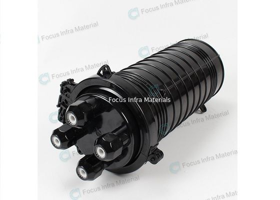 PC FTTH Fiber Optic Aerial Splice Enclosure 2.5kg 12 Core To 72 Core