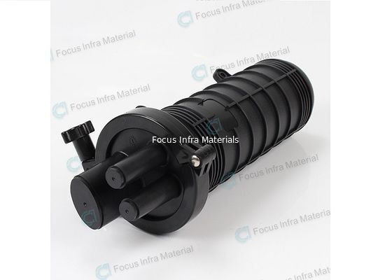 IP68 Fiber Optic Splice Closure 1 Inlets 2 Outlets FTTH Joint Box